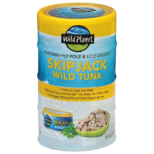 Wild Planet Wild Tuna, Skipjack